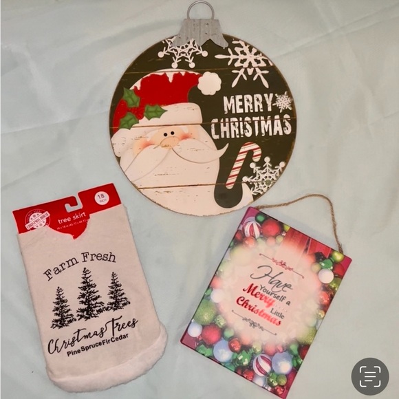 Other - Christmas Bells decor set of 3